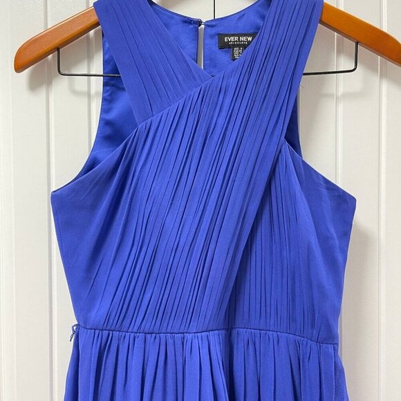 Ever New Melbourne Silk Halter Dress – US 4 - Picture 3 of 12